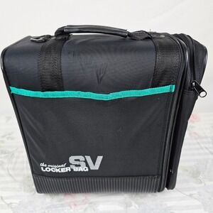 OGIO The Original Locker Bag SV Black Teal Gym Travel Organizer